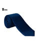 Men’s Modern Fit Classic Solid Color Tie Set Navy Accessories